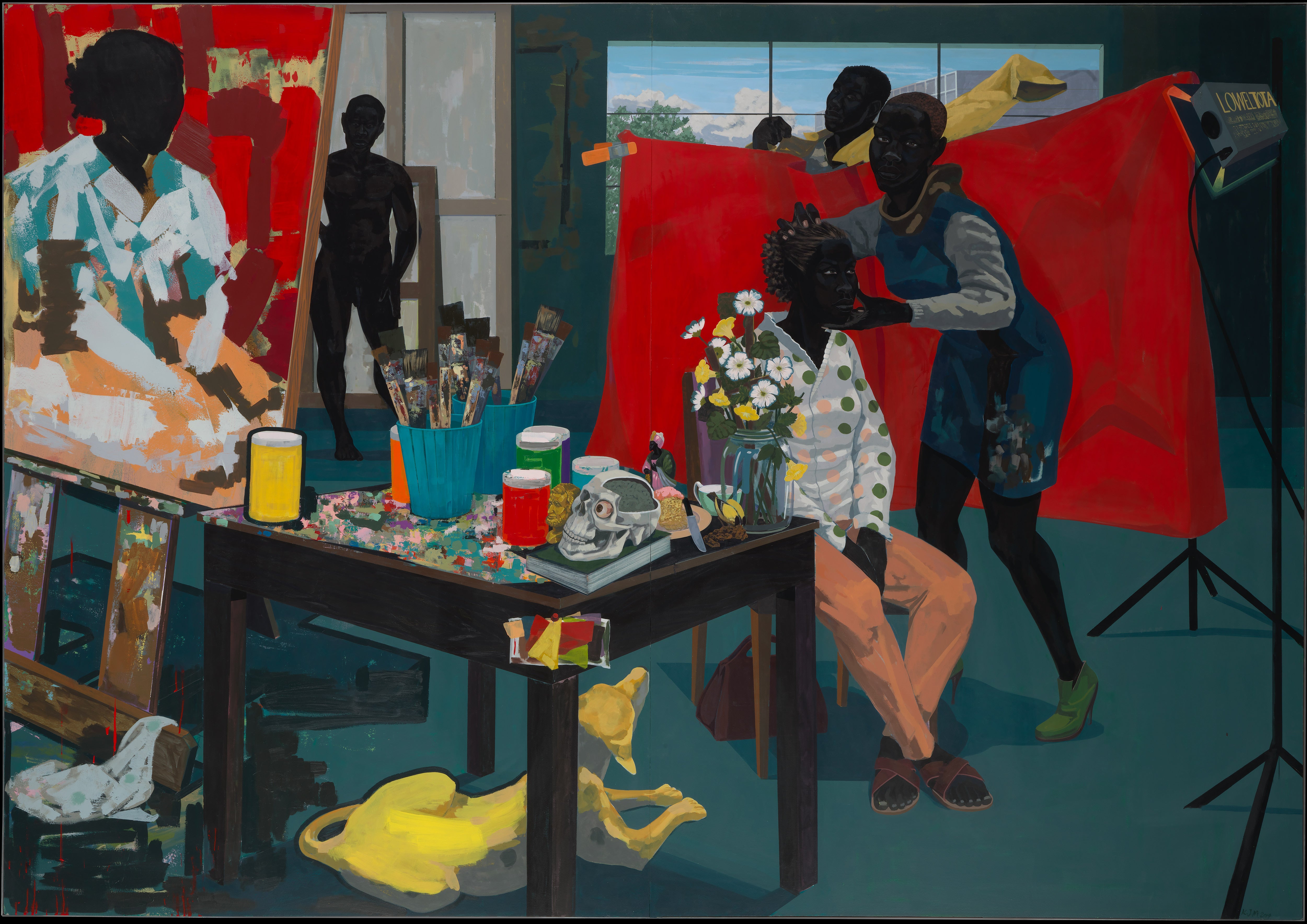 Kerry James Marshall - sem título, sem título (estúdio)