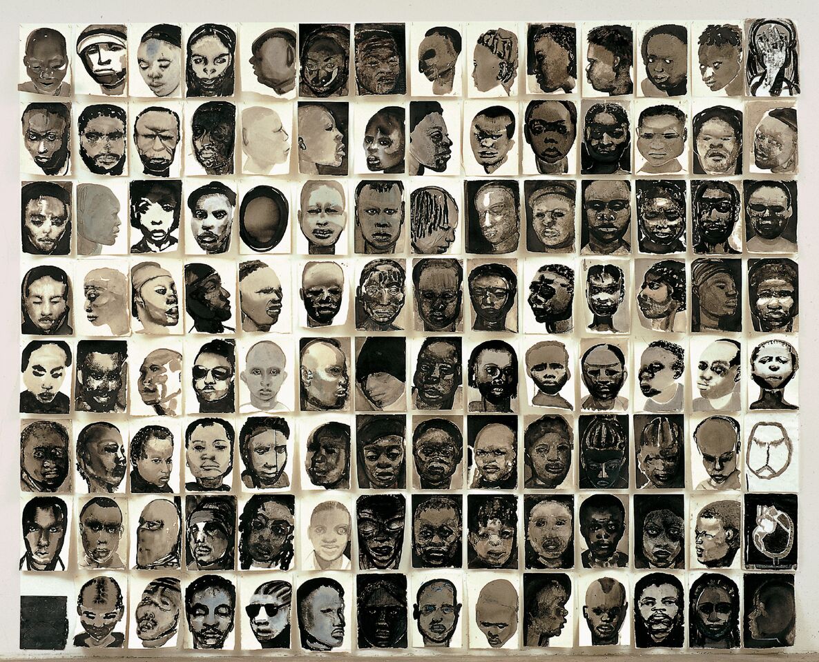 Marlene Dumas - Black Drawings