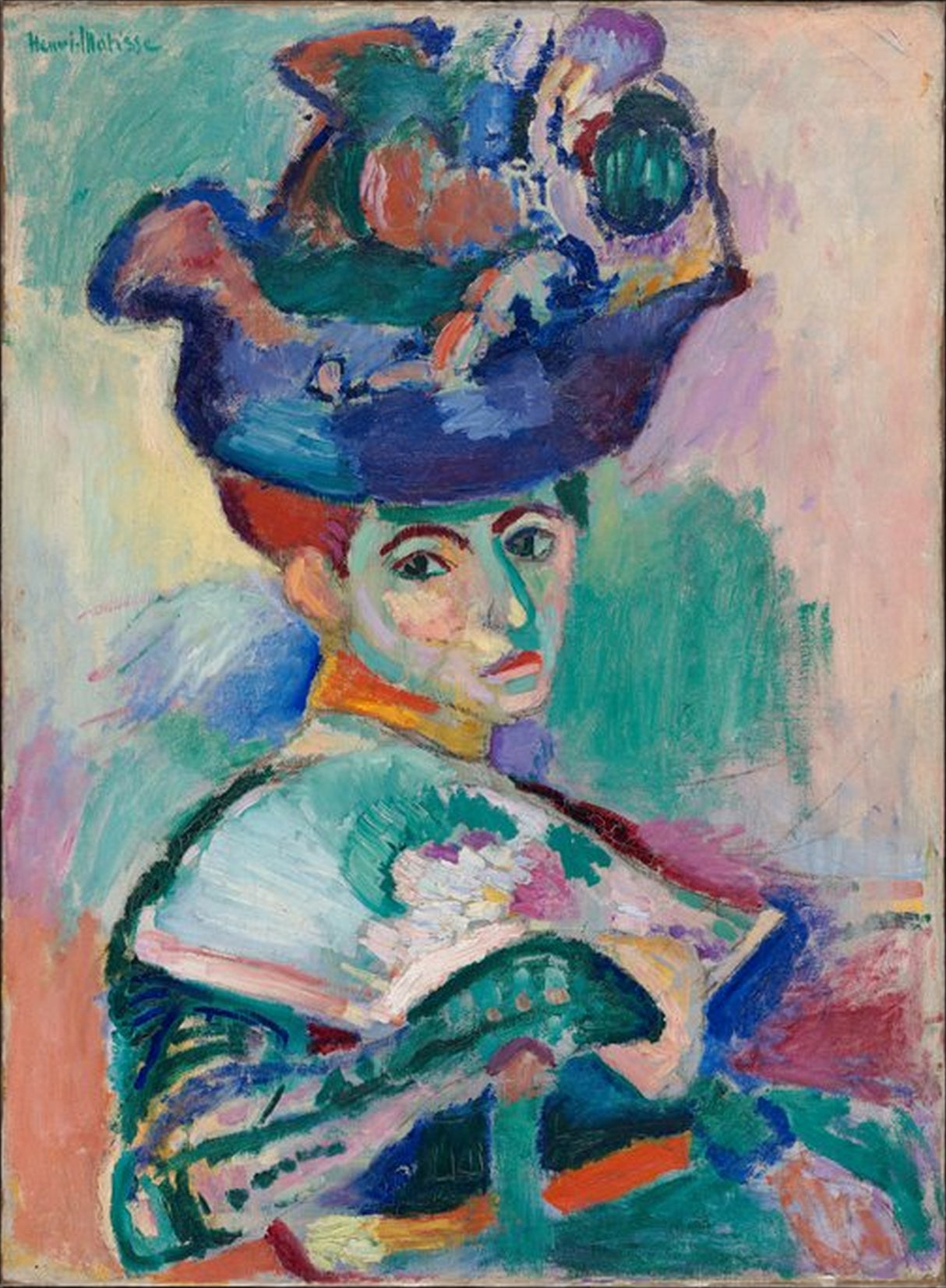 Mujer con Sombrero - Matisse