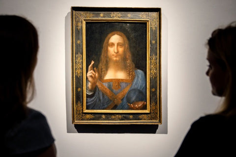Salvator Mundi (Christ Salvador del Mundo) - Leonardo da Vinci