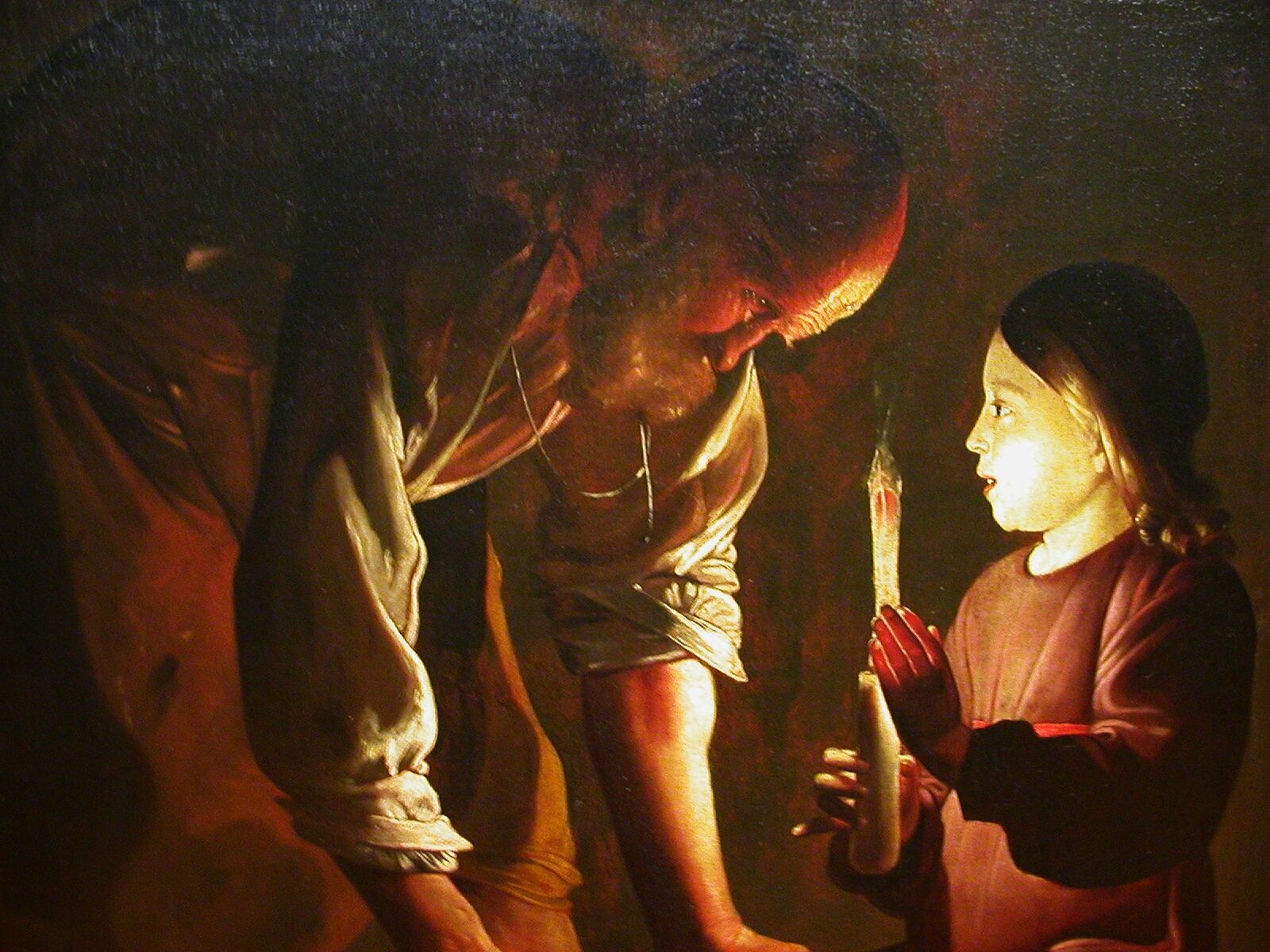 Painting by Georges de La Tour