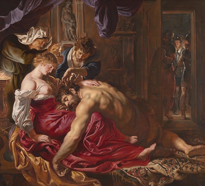 Samson i Dalila - Rubens