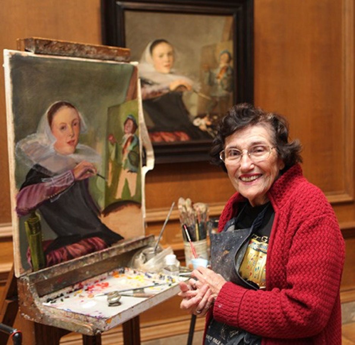 Doña Viviana Künstlerin bei Kuadros