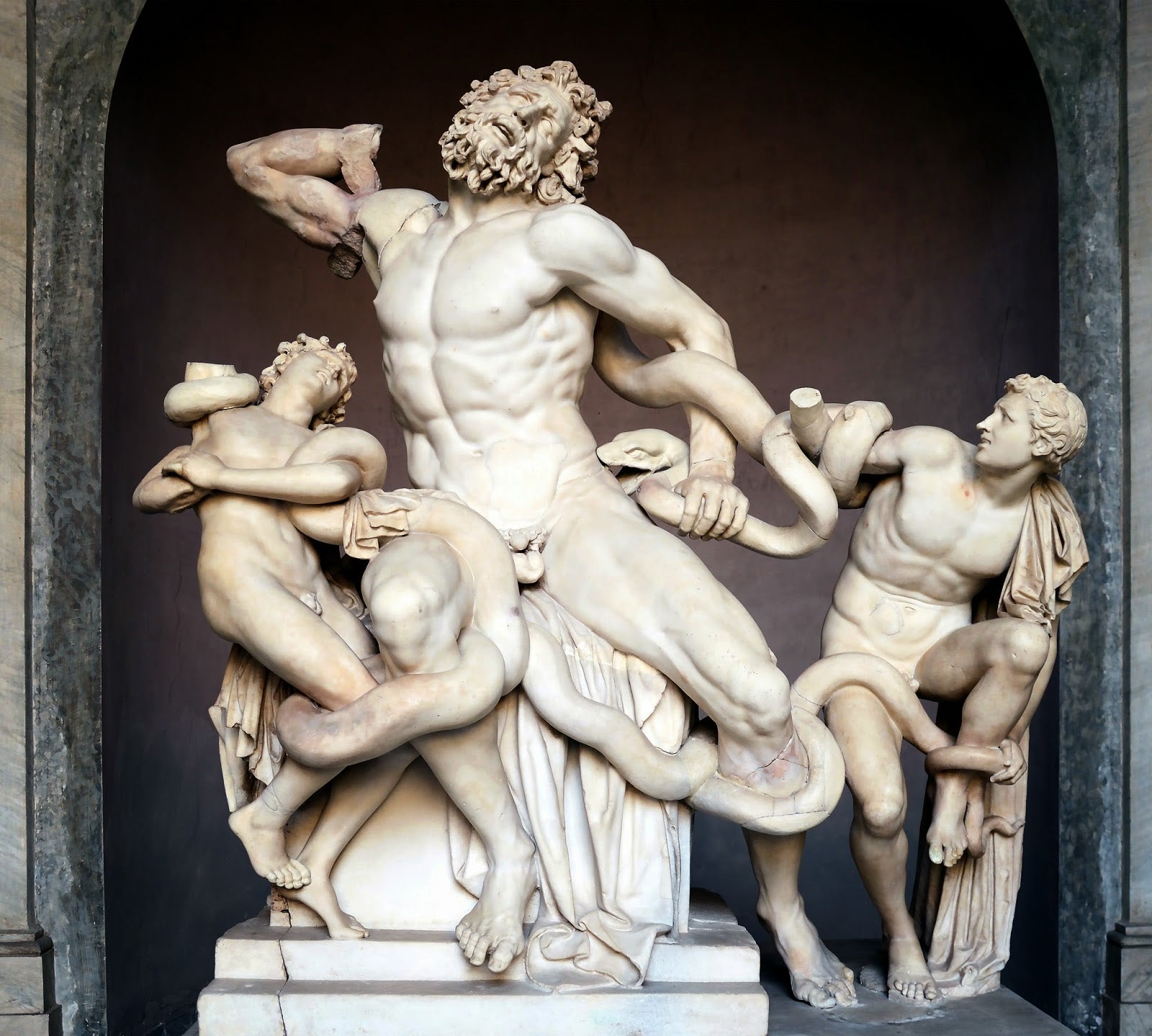 The Laocoön and his sons