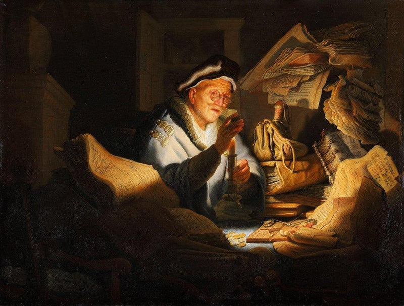 Schimbătorul de bani - Rembrandt