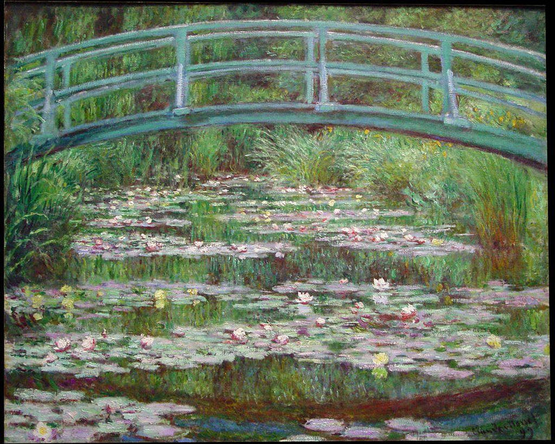 The Japanese bridge - Claude Monet