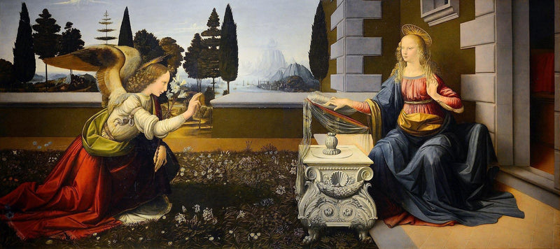 The Annunciation - Leonardo da Vinci