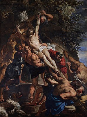 Wysokość krzyża - Peter Paul Rubens