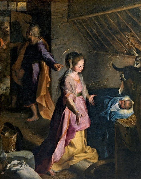 耶稣诞生 - 费德里科·巴罗奇（Federico Barocci）