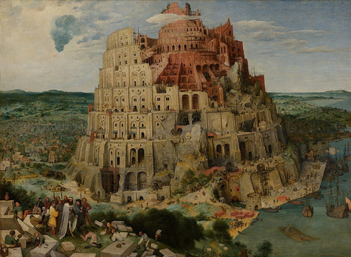 The Babel Torre - Pieter Bruegel El Viejo