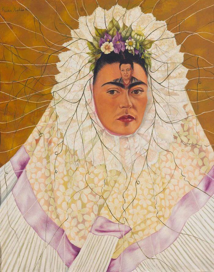 Frida Kahlo Selfportreit ca Tehuana