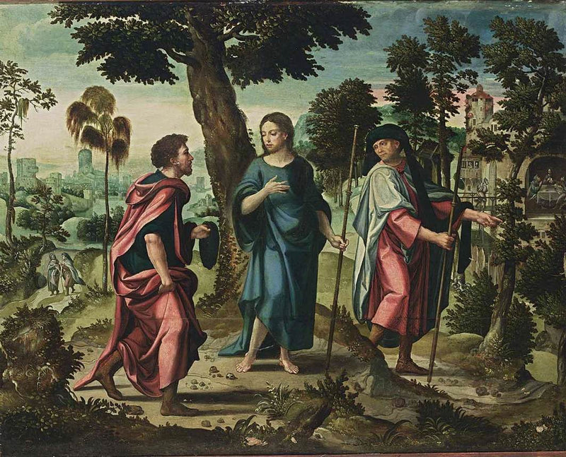 Christ and His Disciples on the Road to Emmaus – KUADROS