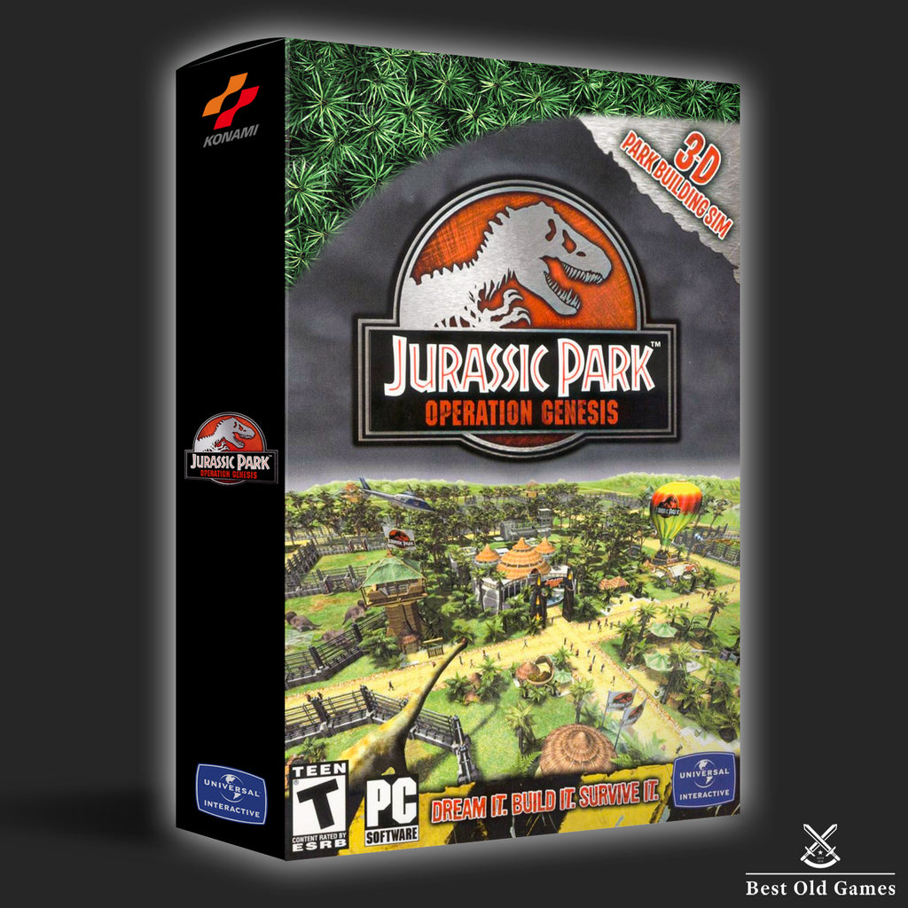jurassic park operation genesis full download game files
