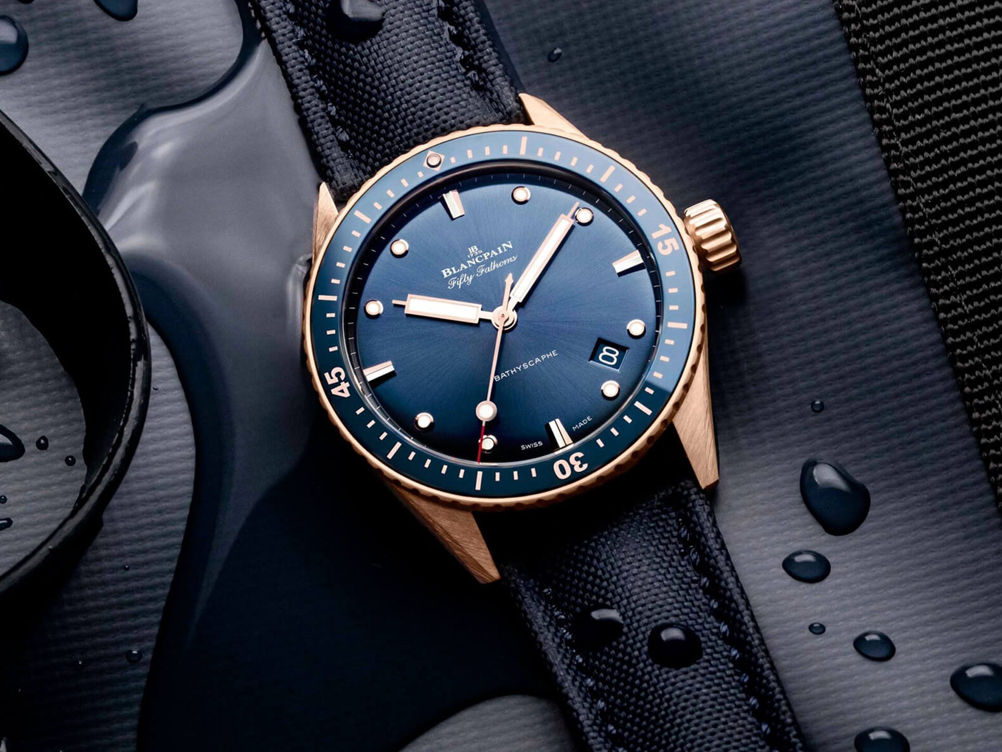 Blancpain Fifty Fathoms Bathyscaphe Sedna Gold