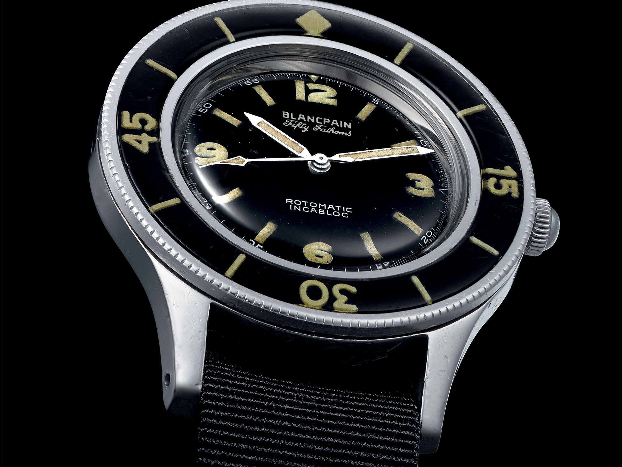 Blancpain Fifty Fathoms watch 1953