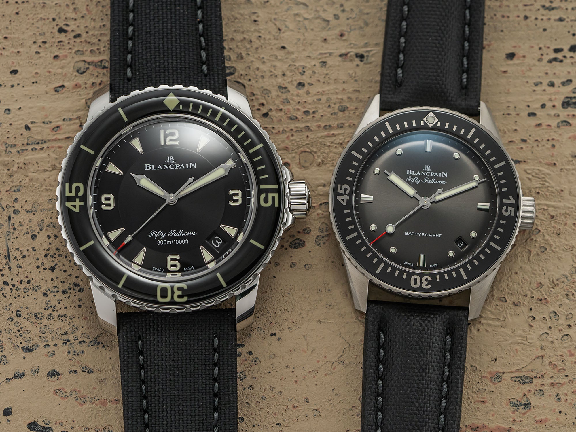 Blancpain Fifty Fathoms & Bathyscaphe