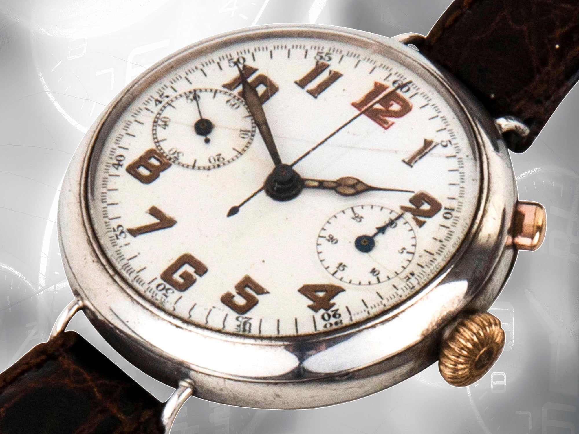 Breitling Two-Pusher Chronograph - 1915