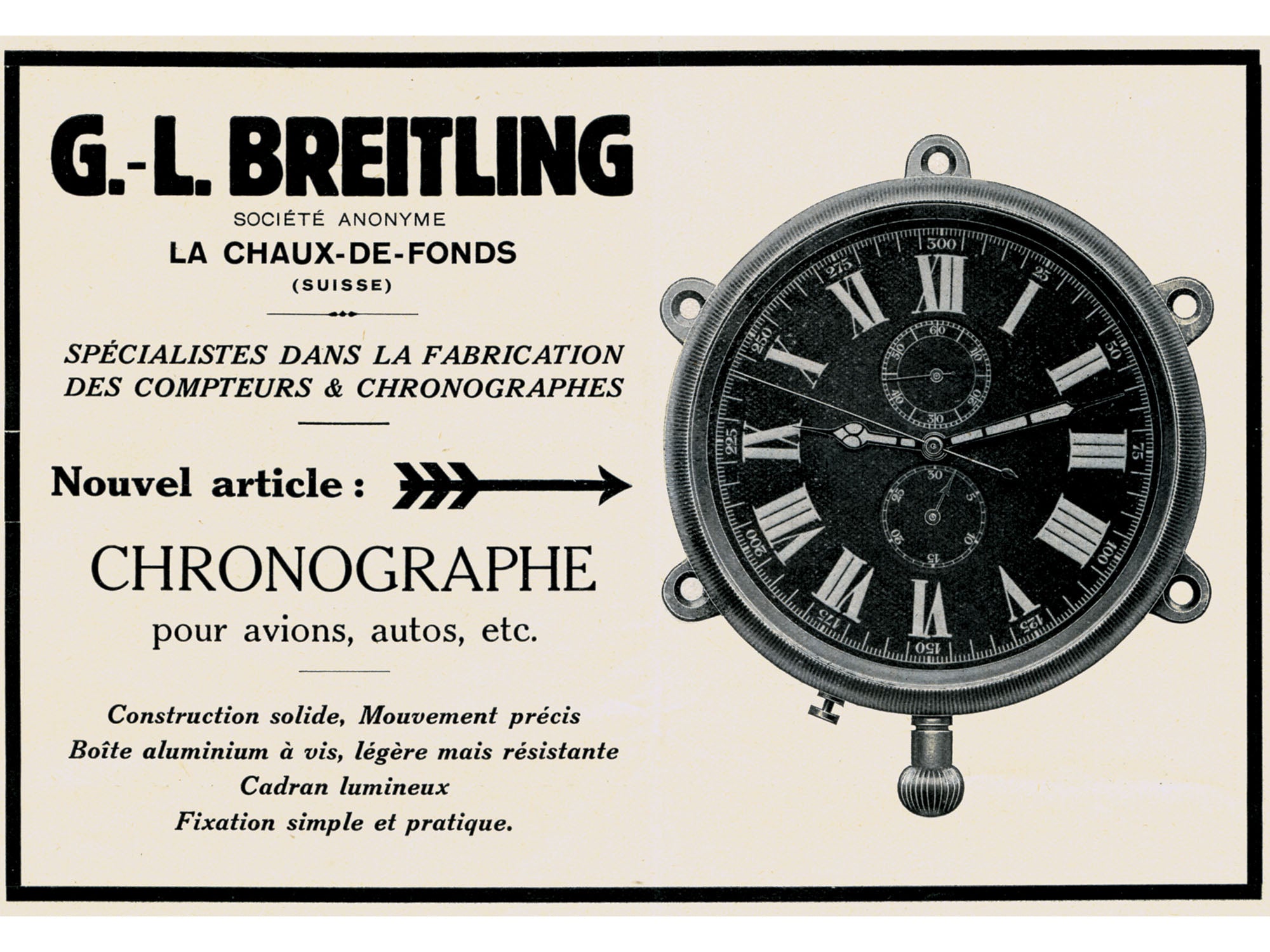 old breitling ad