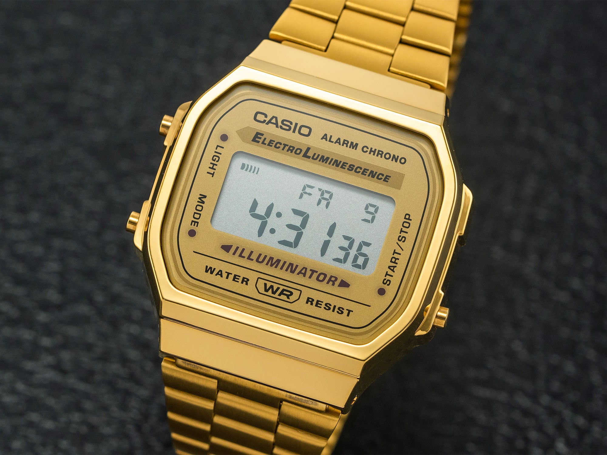 casio watches gold