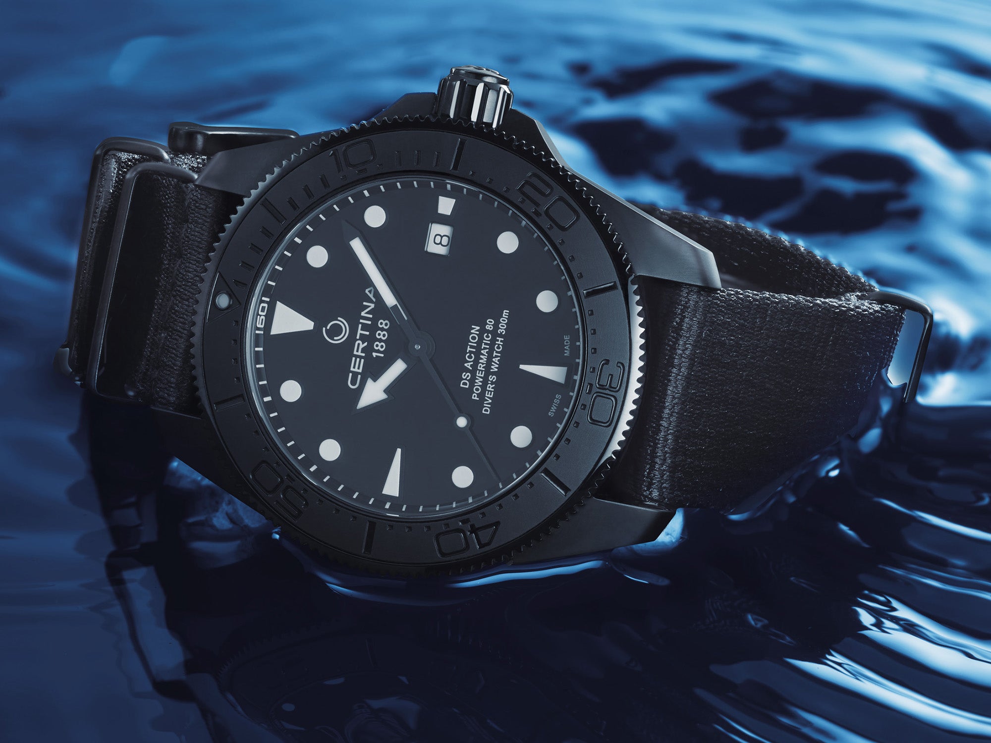 Certina DS Action Diver Black PVD