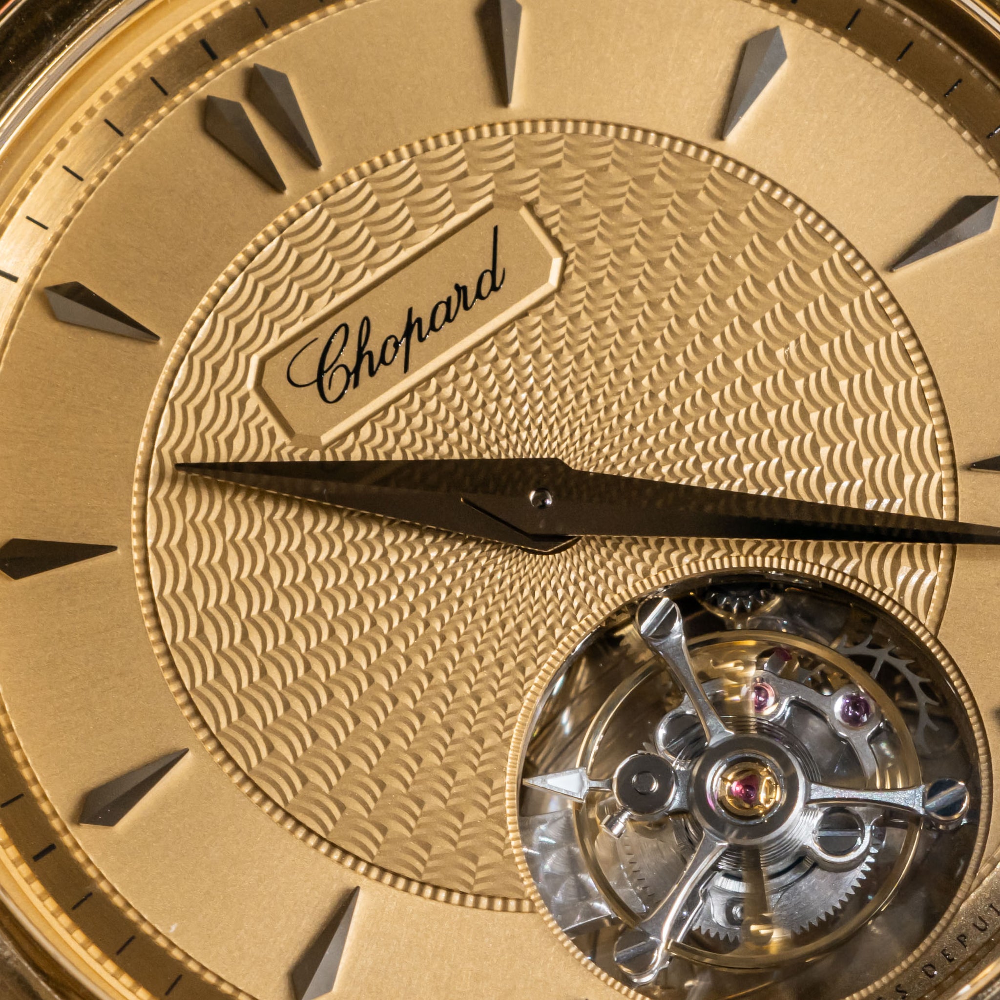 chopard luc 1860 flying tourbillon dial