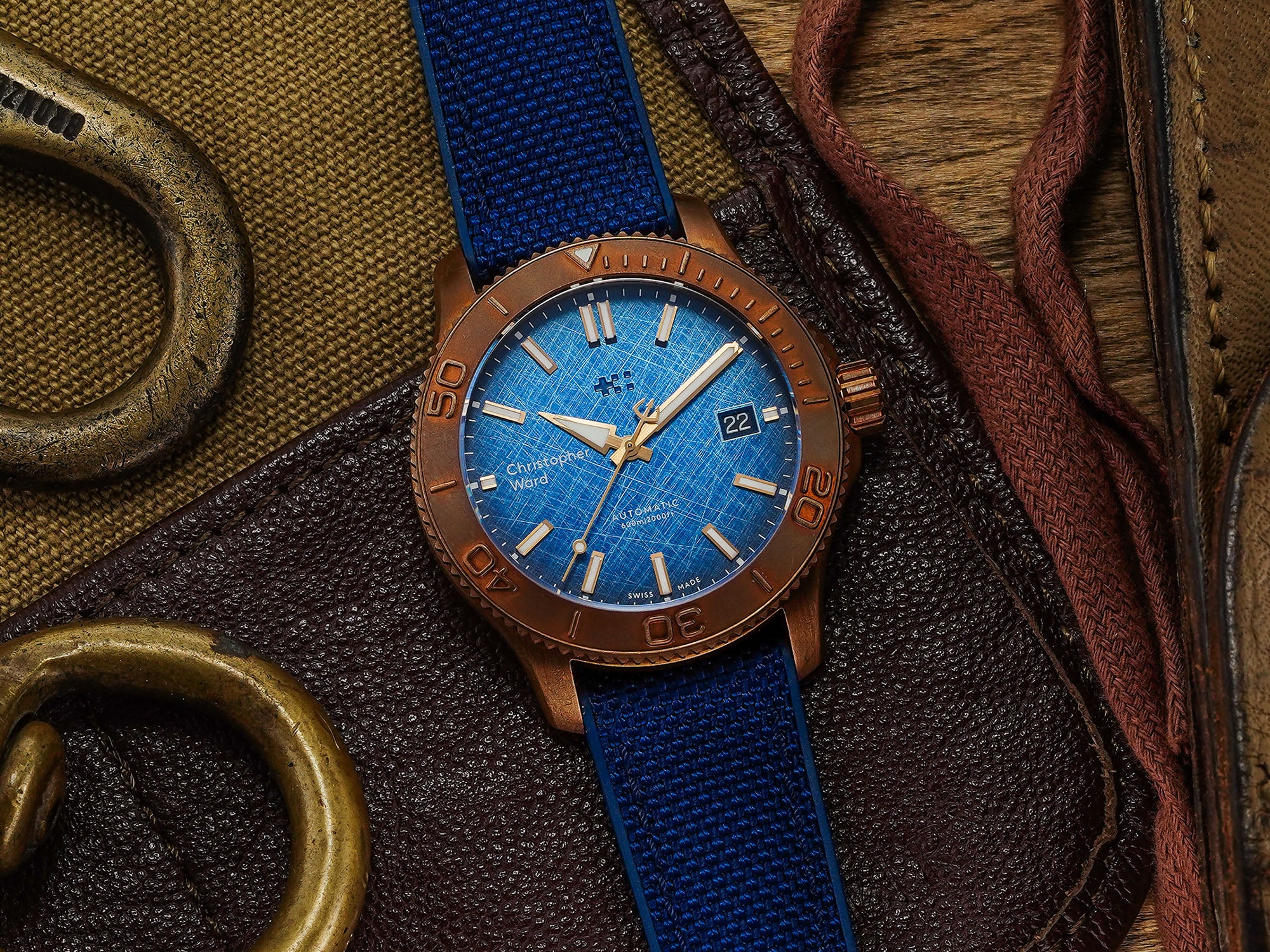 Christopher Ward Trident bronze