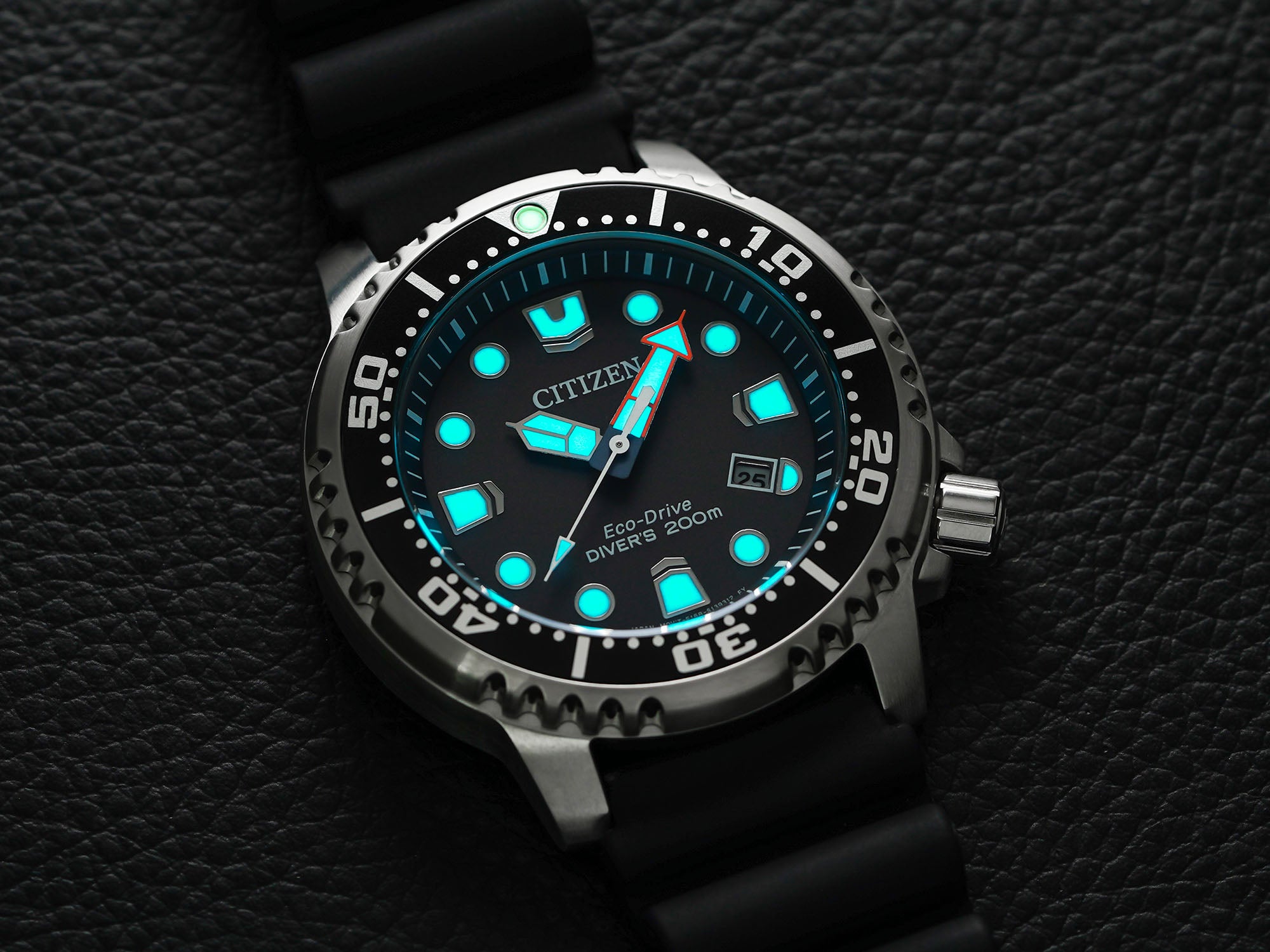 Citizen dive watch - lume