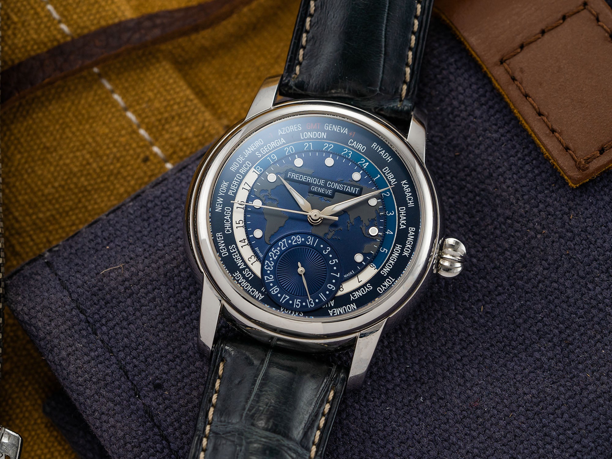 Frederique Constant Classic Worldtimer Manufacture