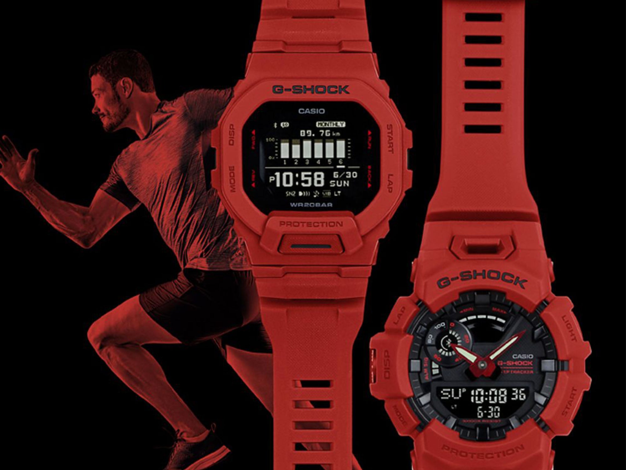 G-Shock Burning Red Editions