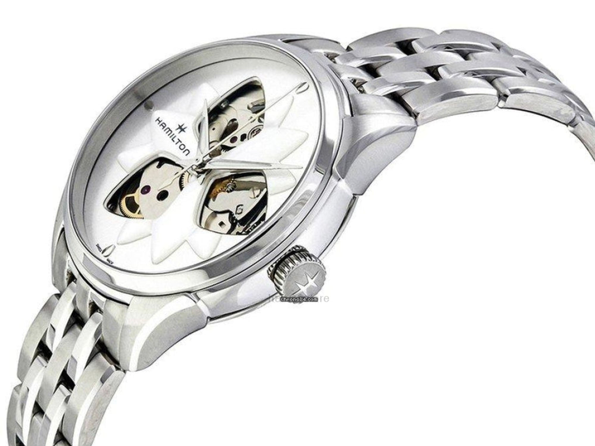 Hamilton Jazzmaster Open Heart Auto Lady