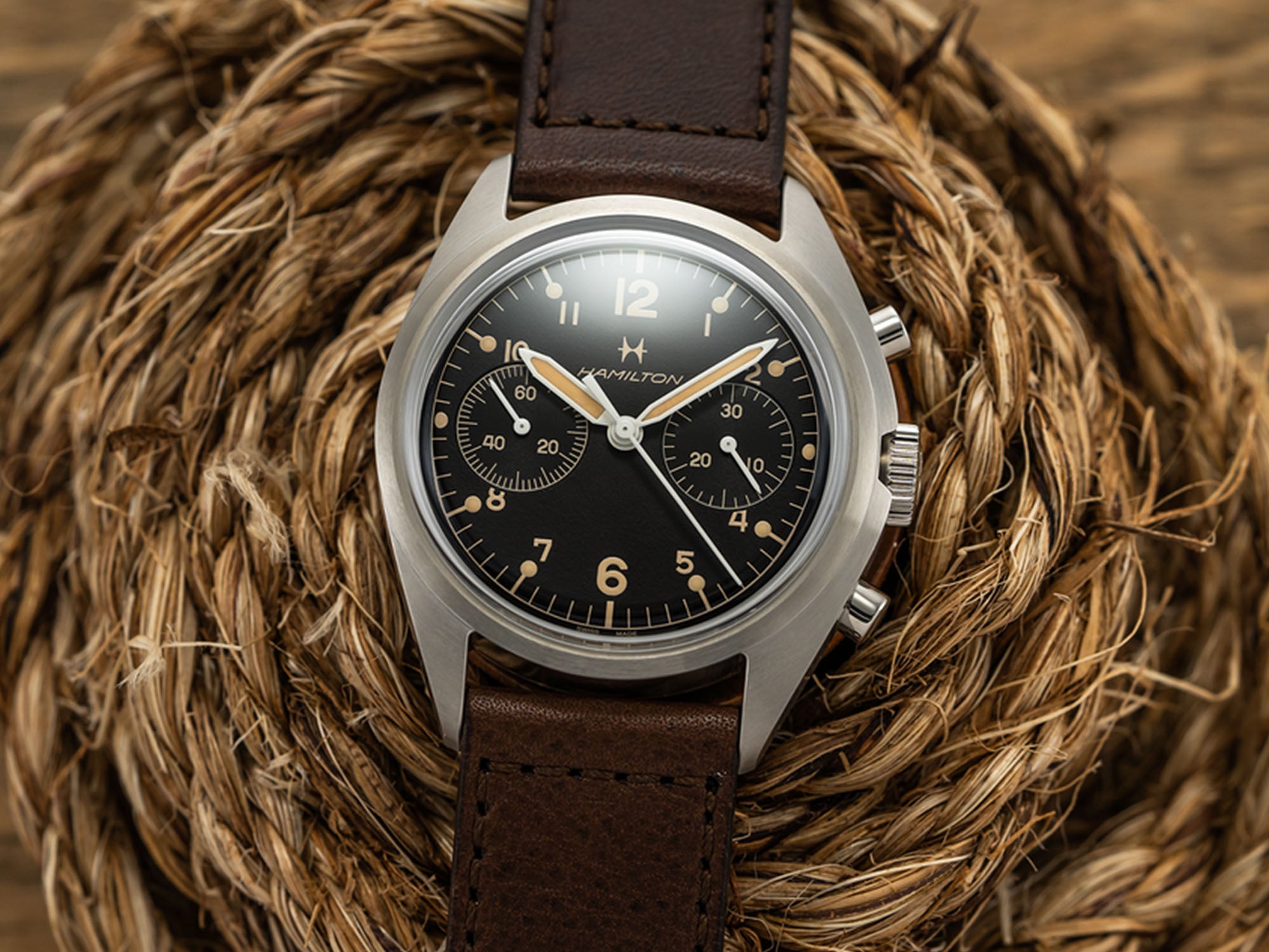 Hamilton Khaki Pioneer Aviation Chrono