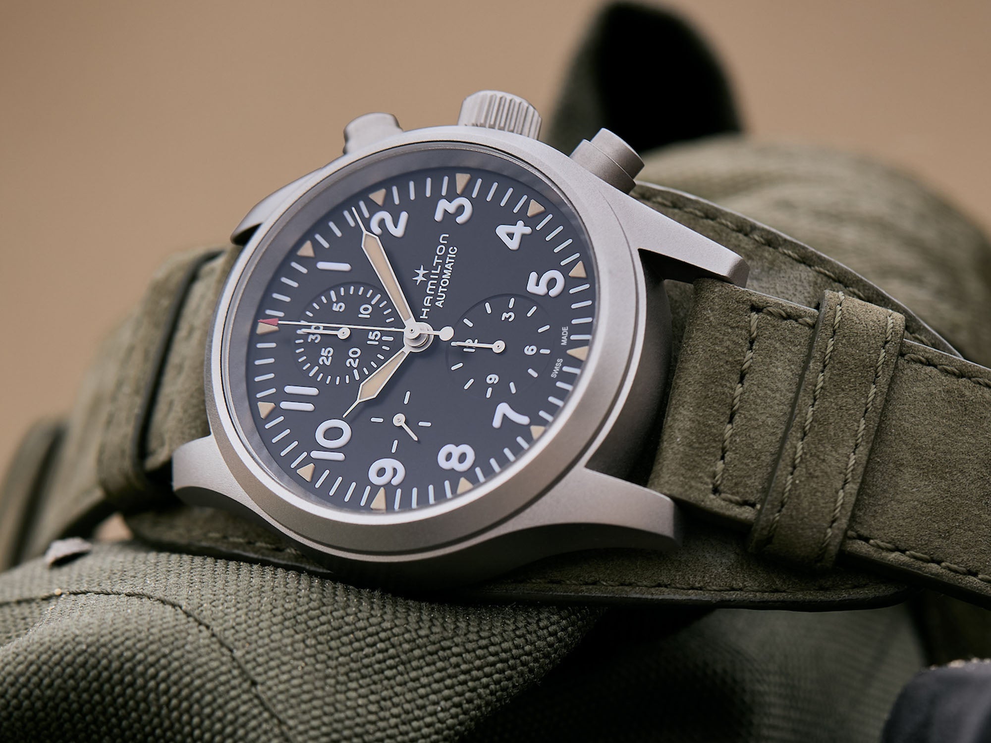 Hamilton Khaki Field Auto Chrono