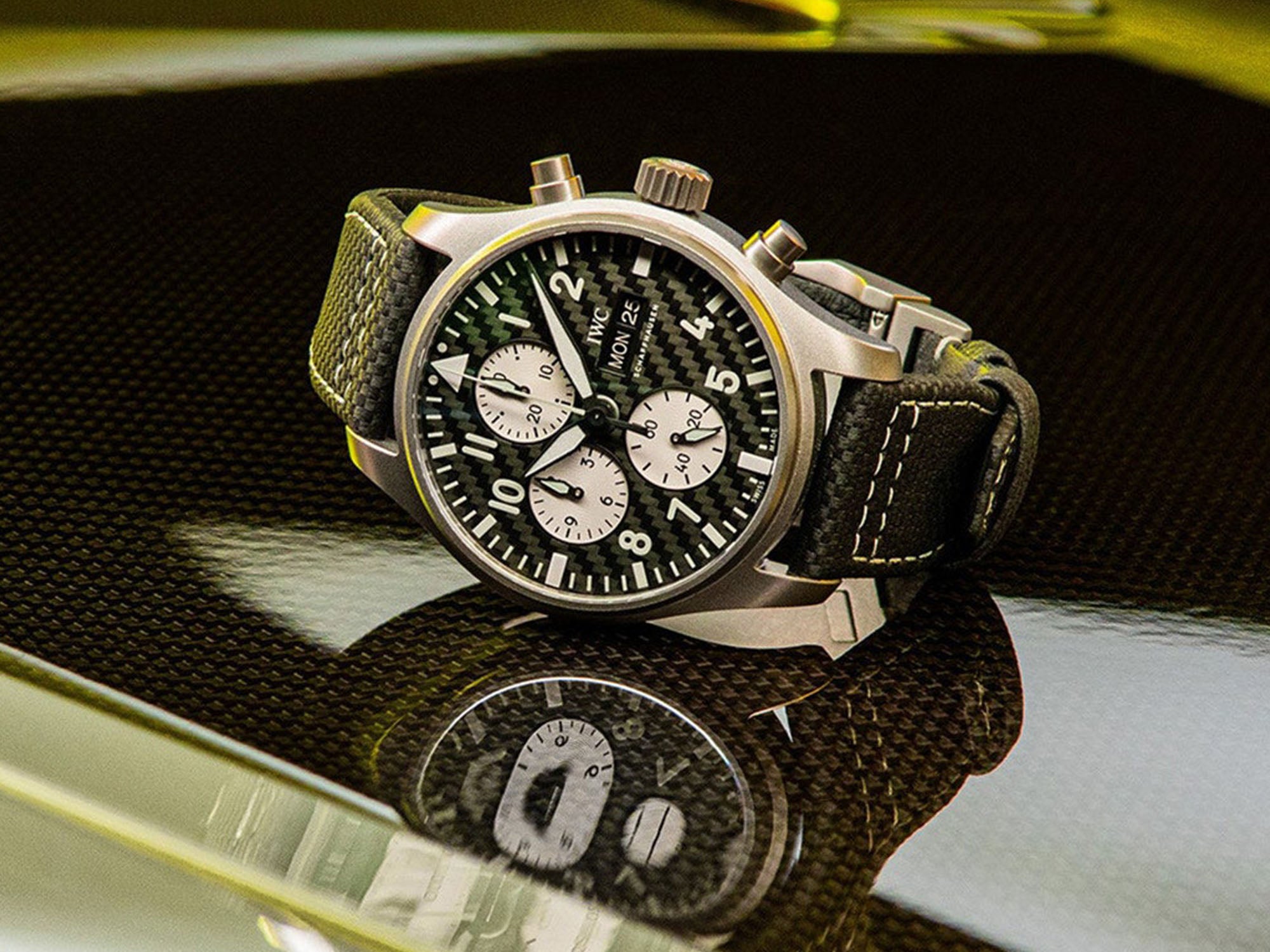 IWC Pilot's Watch Chronograph Edition "AMG"