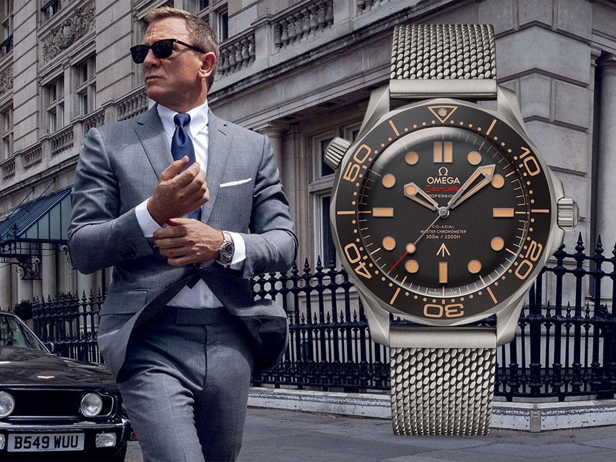 James Bond Daniel Craig Omega Seamaster