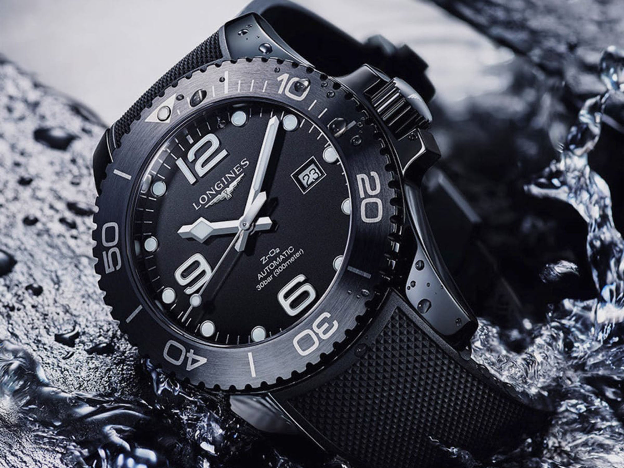 Longines HydroConquest Black Ceramic