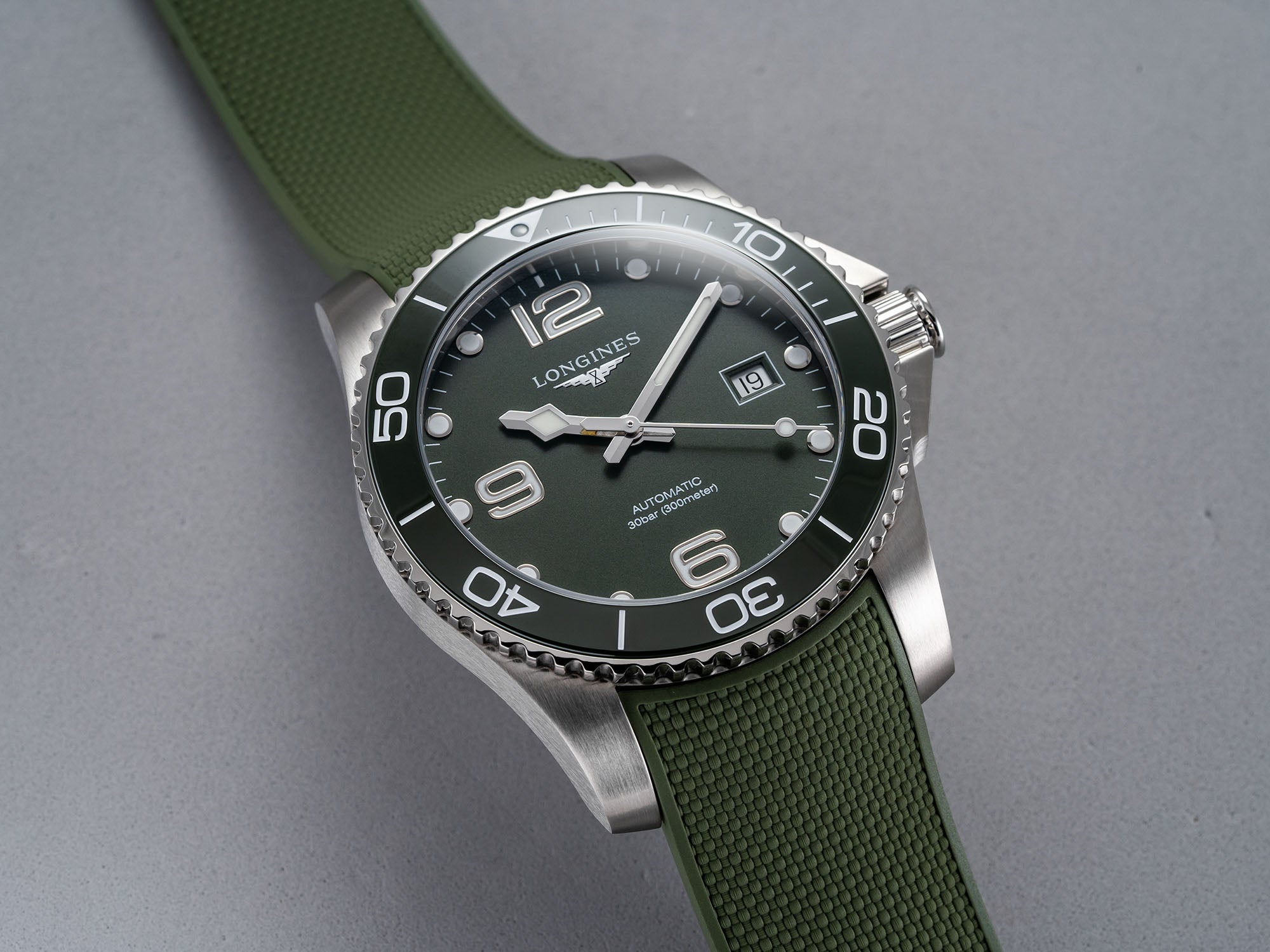 Longines HydroConquest Green Dial