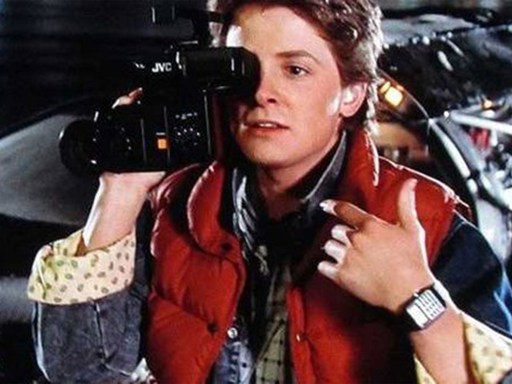 Michael J. Fox Casio Calculator Watch