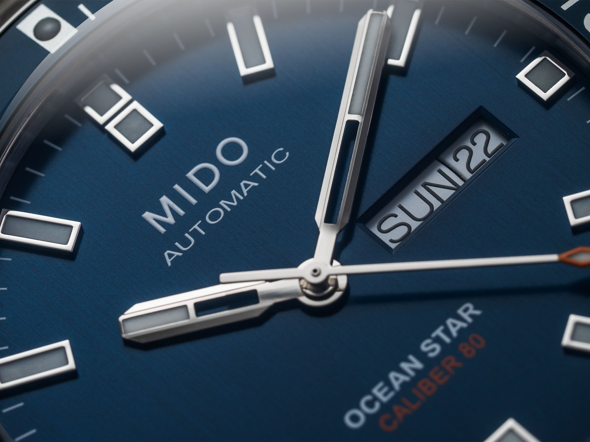 Mido Multifort blue dial