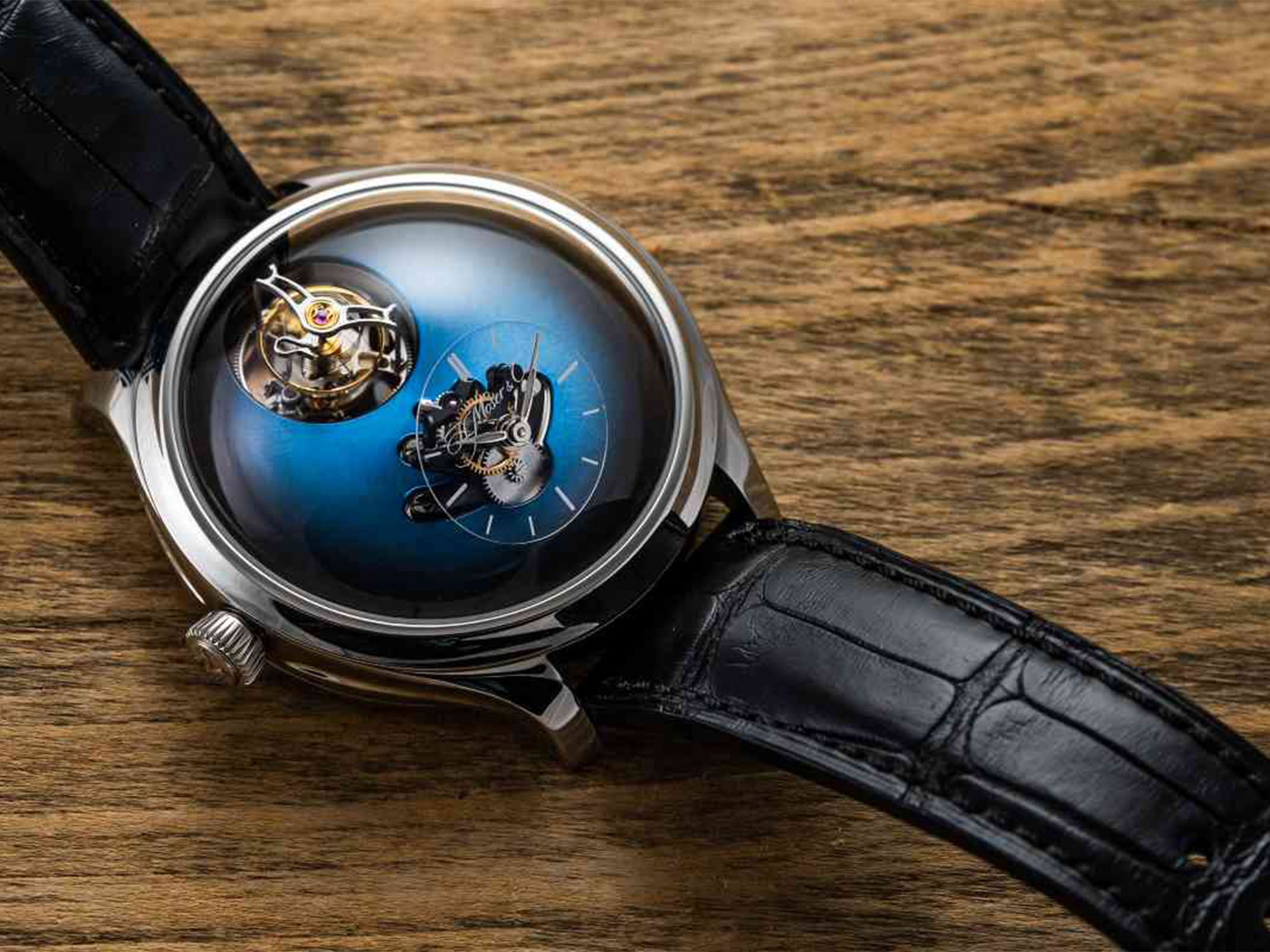 Moser x MB&F Endeavour Cylindrical Tourbillon