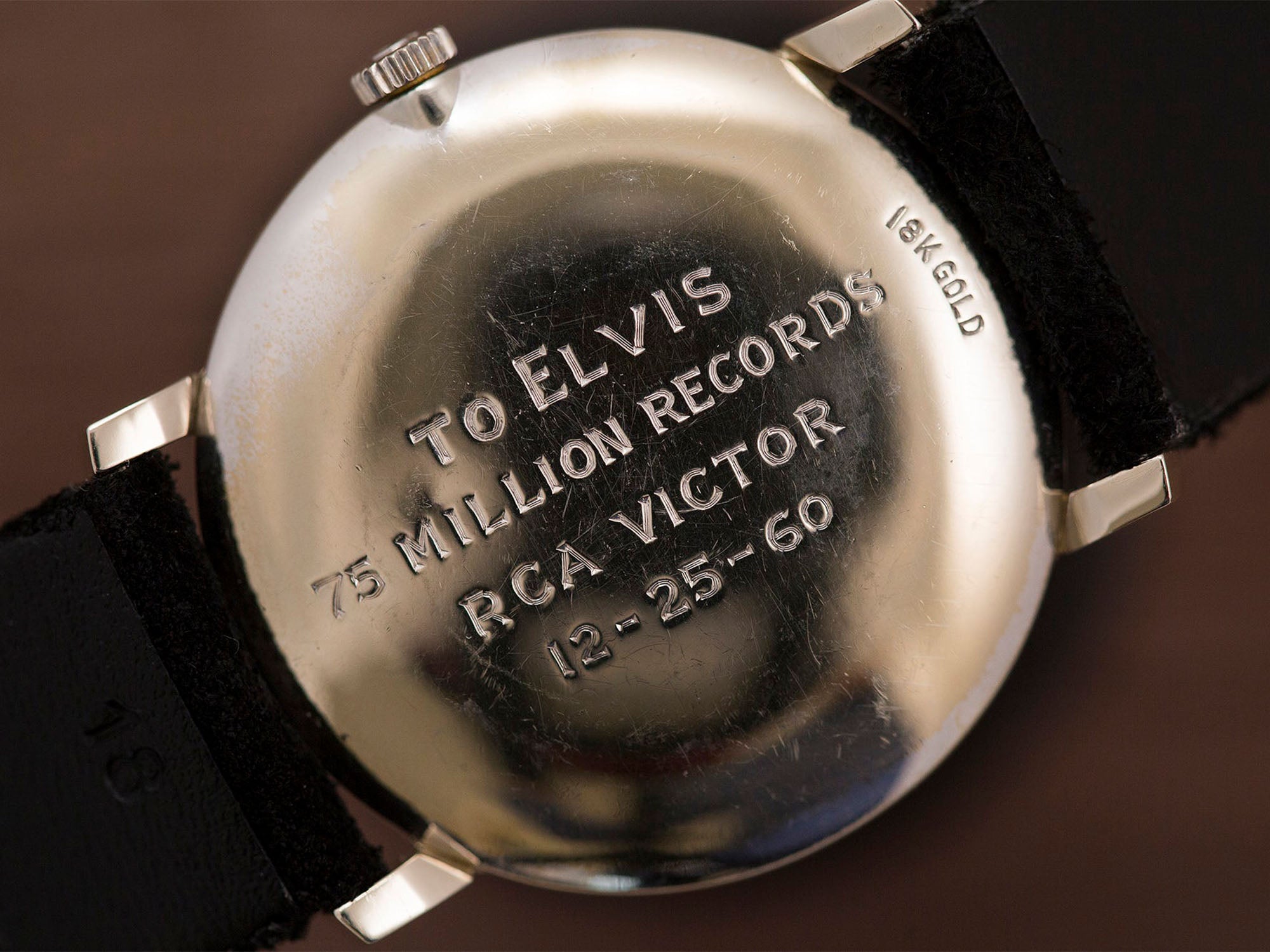 Omega - Elvis Presley RCA Engraved Watch