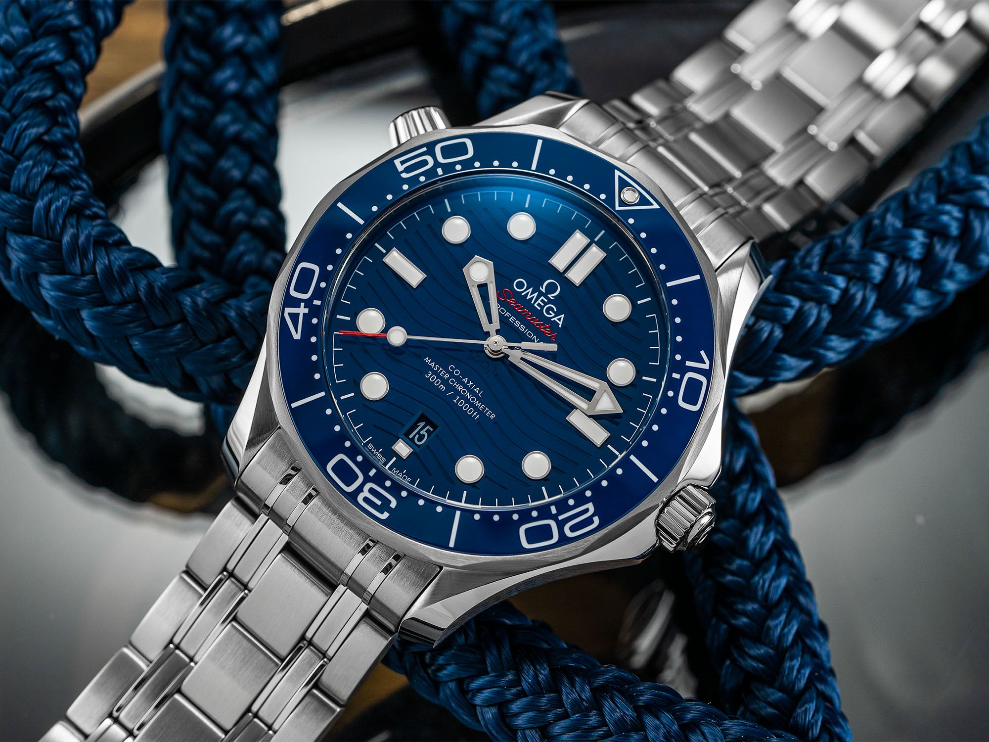 Omega Seamaster Diver 300M Blue