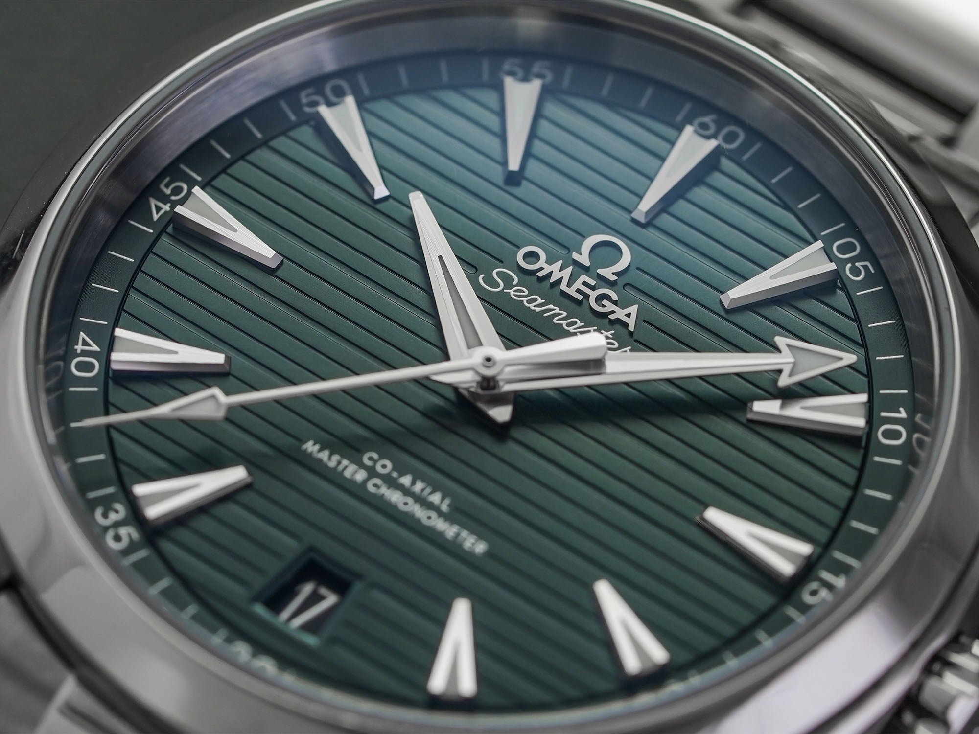 Omega Aqua Terra Green Dial CU