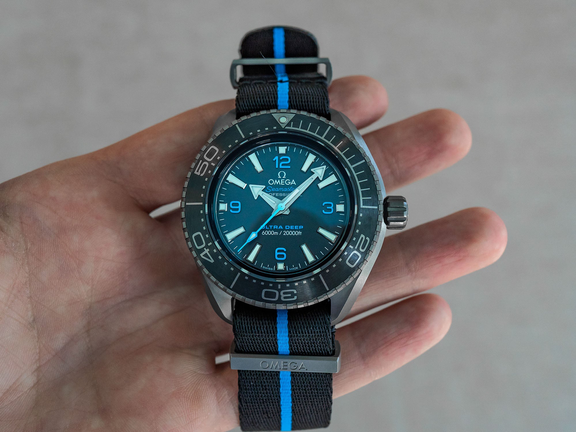 Omega Seamaster Planet Ocean Ultra-Deep Titanium