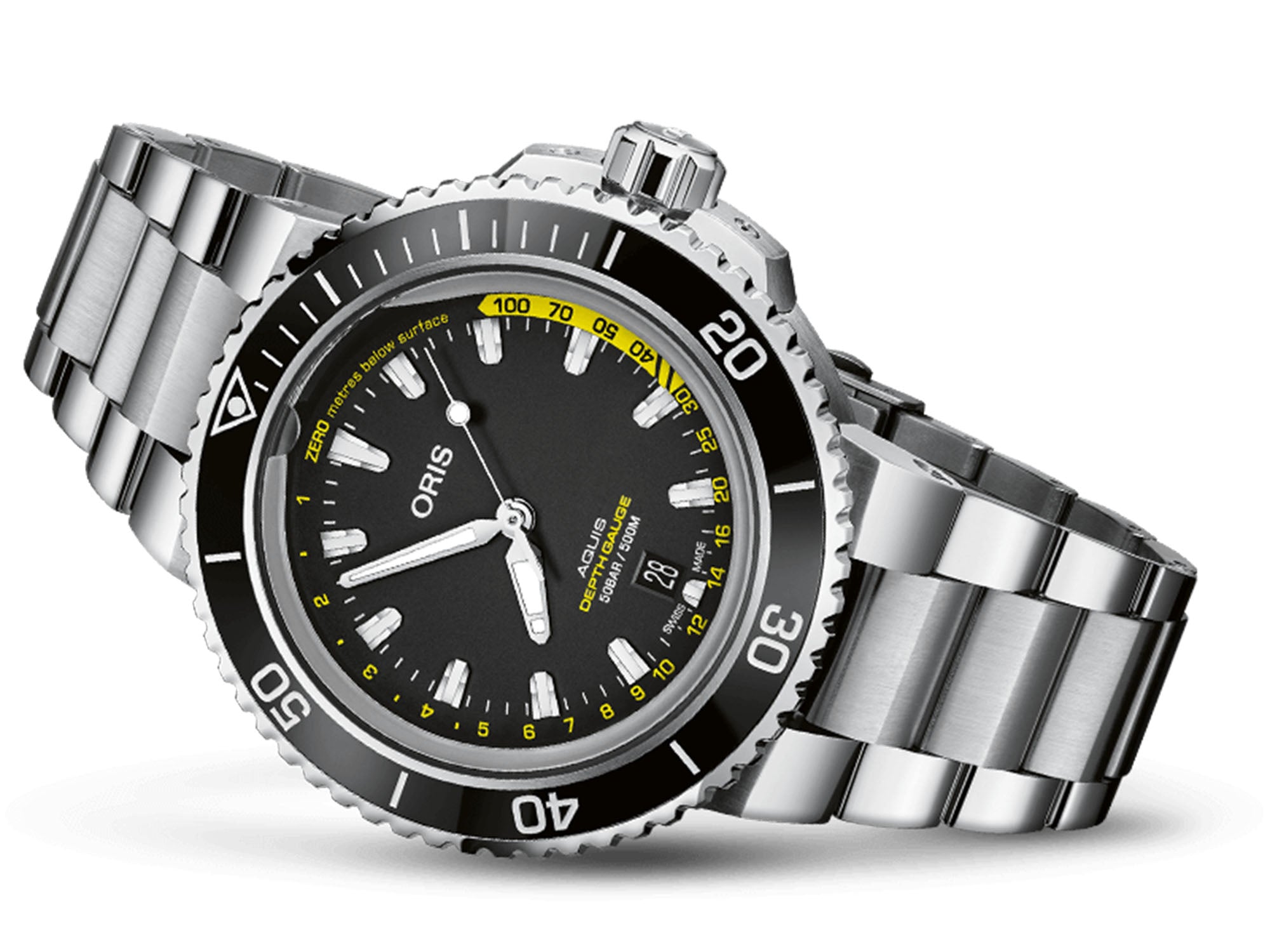 Oris Aquis Depth Gauge