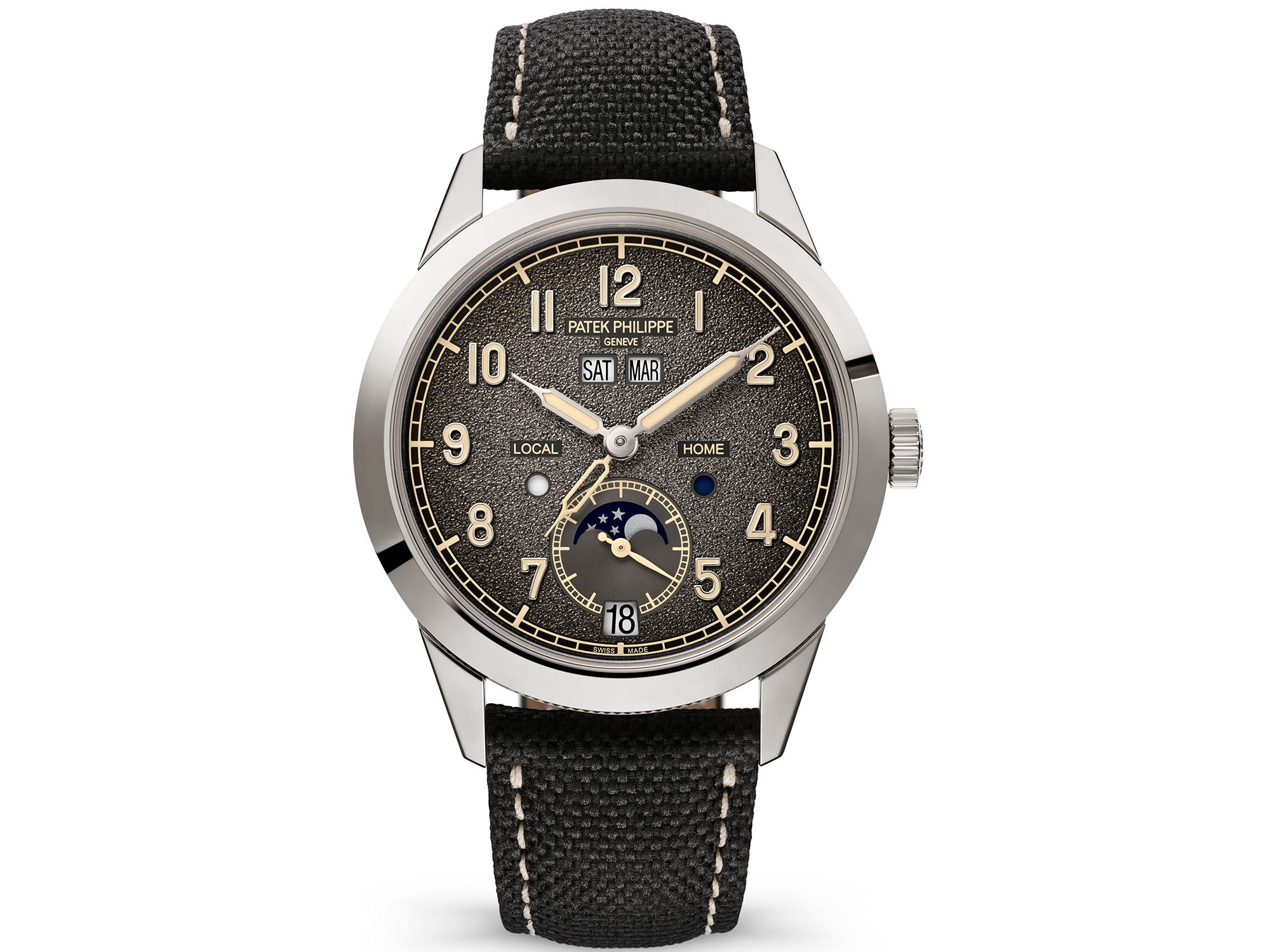 Patek Philippe Annual Calendar Travel Time - black strap