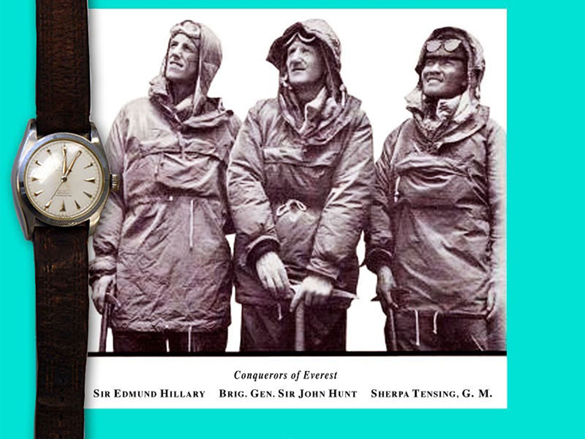 Rolex Explorer Sir Edmund Hillary ad