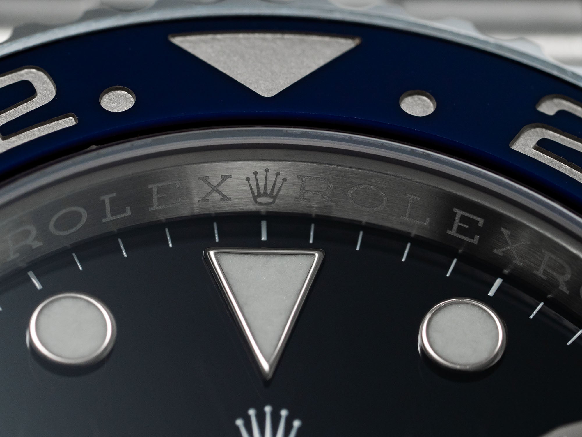 Rolex GMT-Master II rehaut details