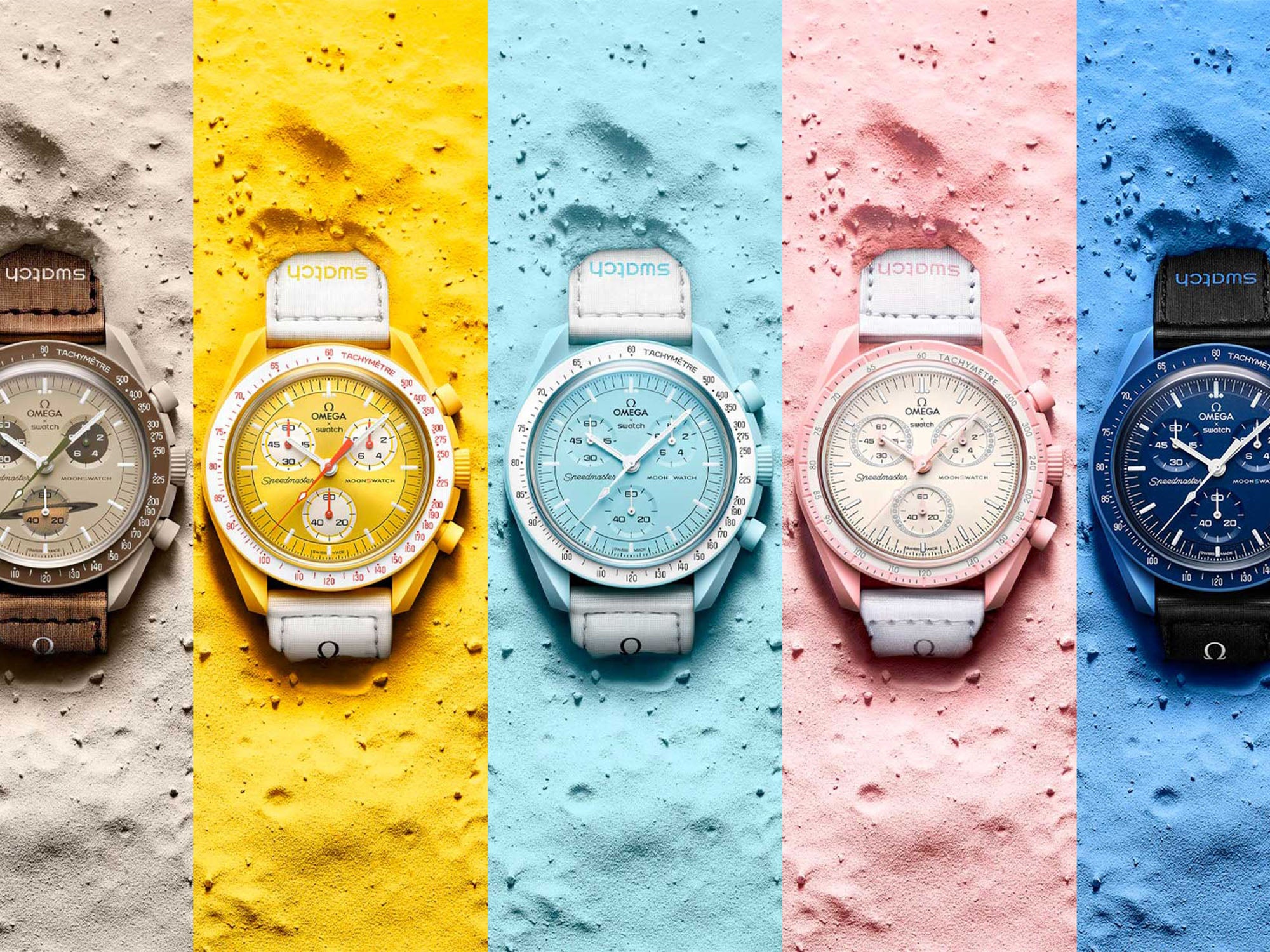 Swatch Omega Moon Swatch collection