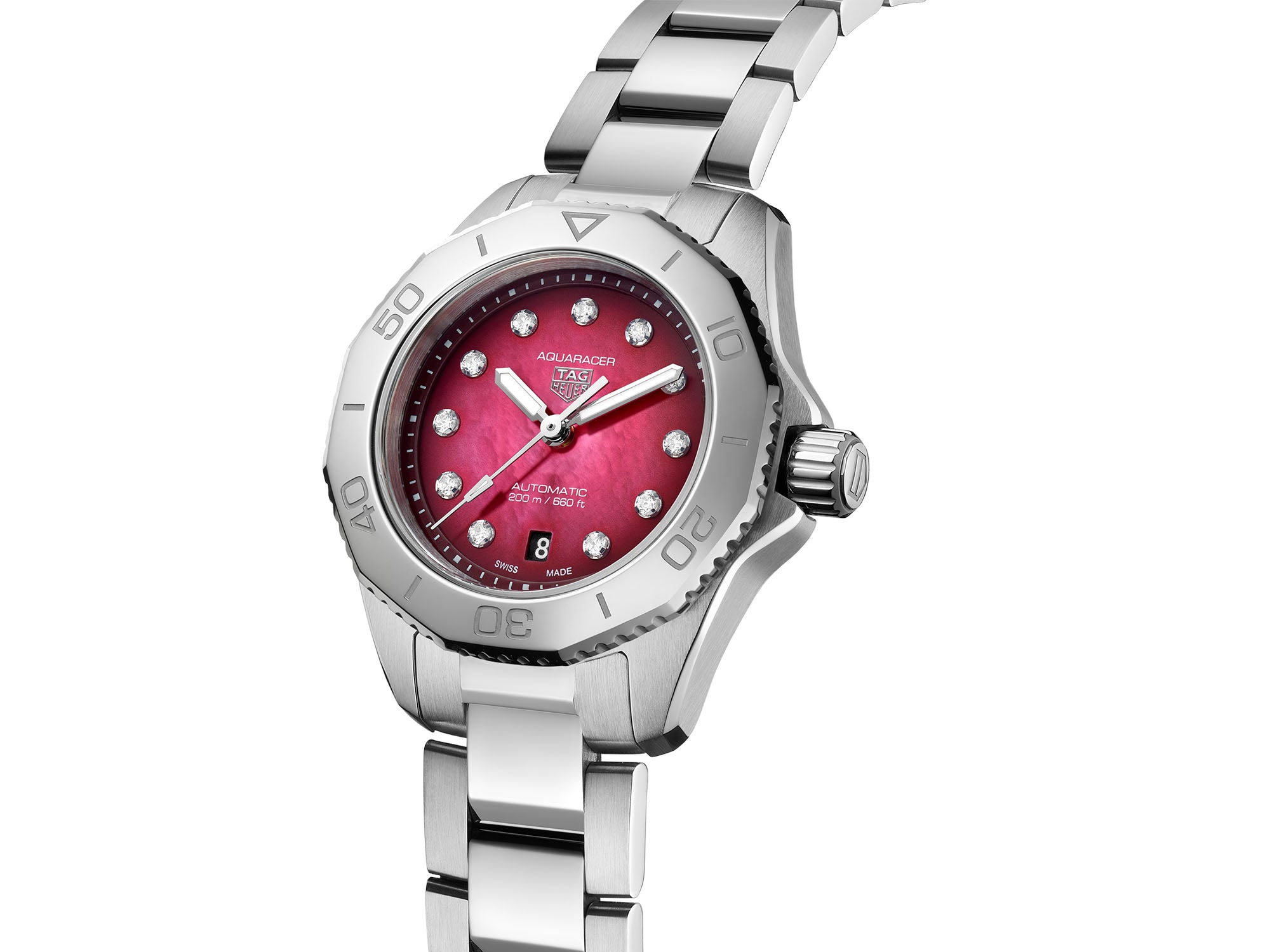 TAG Heuer Aquaracer Date 200 Cherry Red