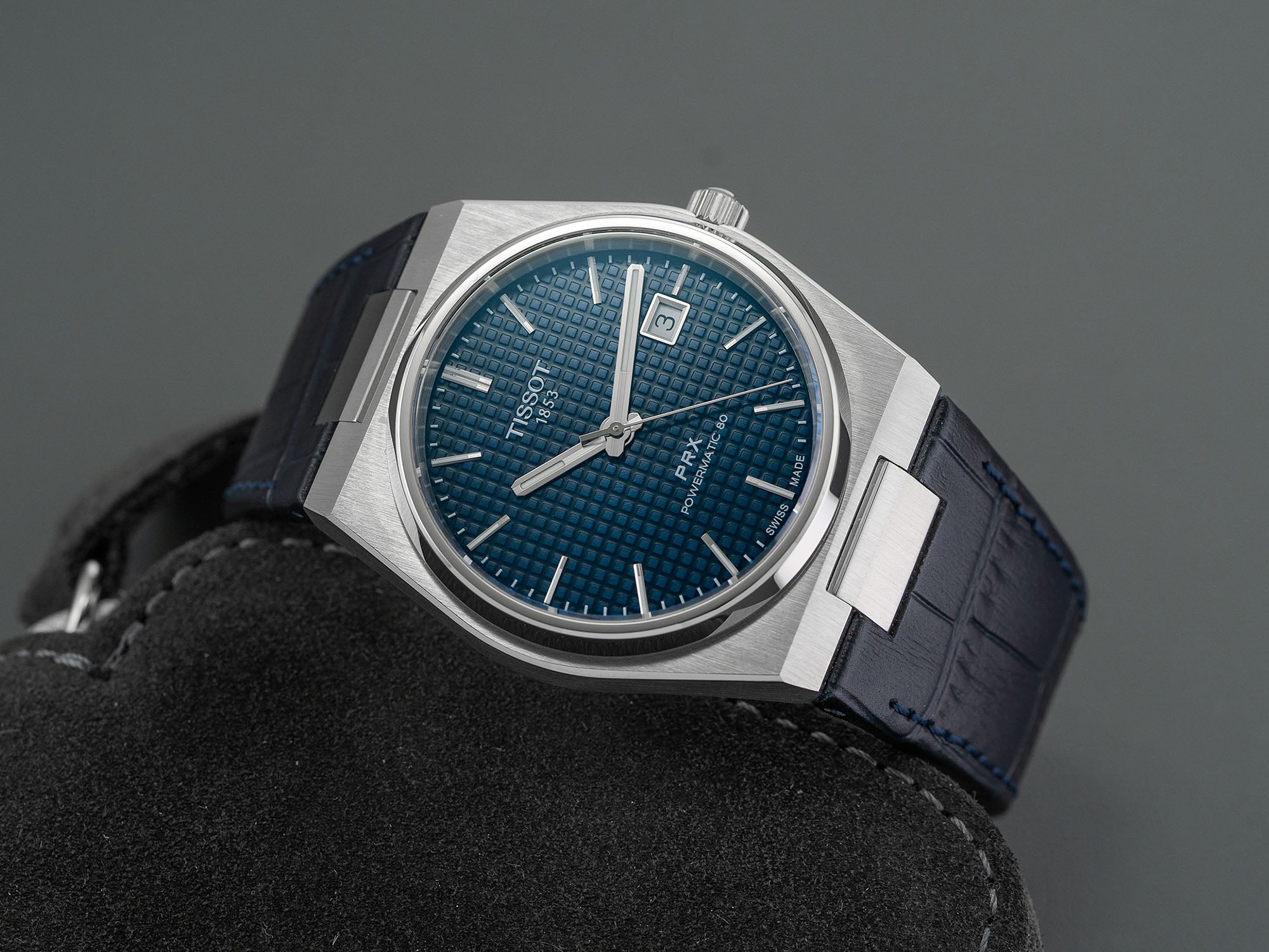 Tissot PRX Powermatic 80 rubber strap
